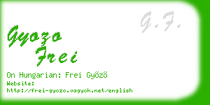gyozo frei business card